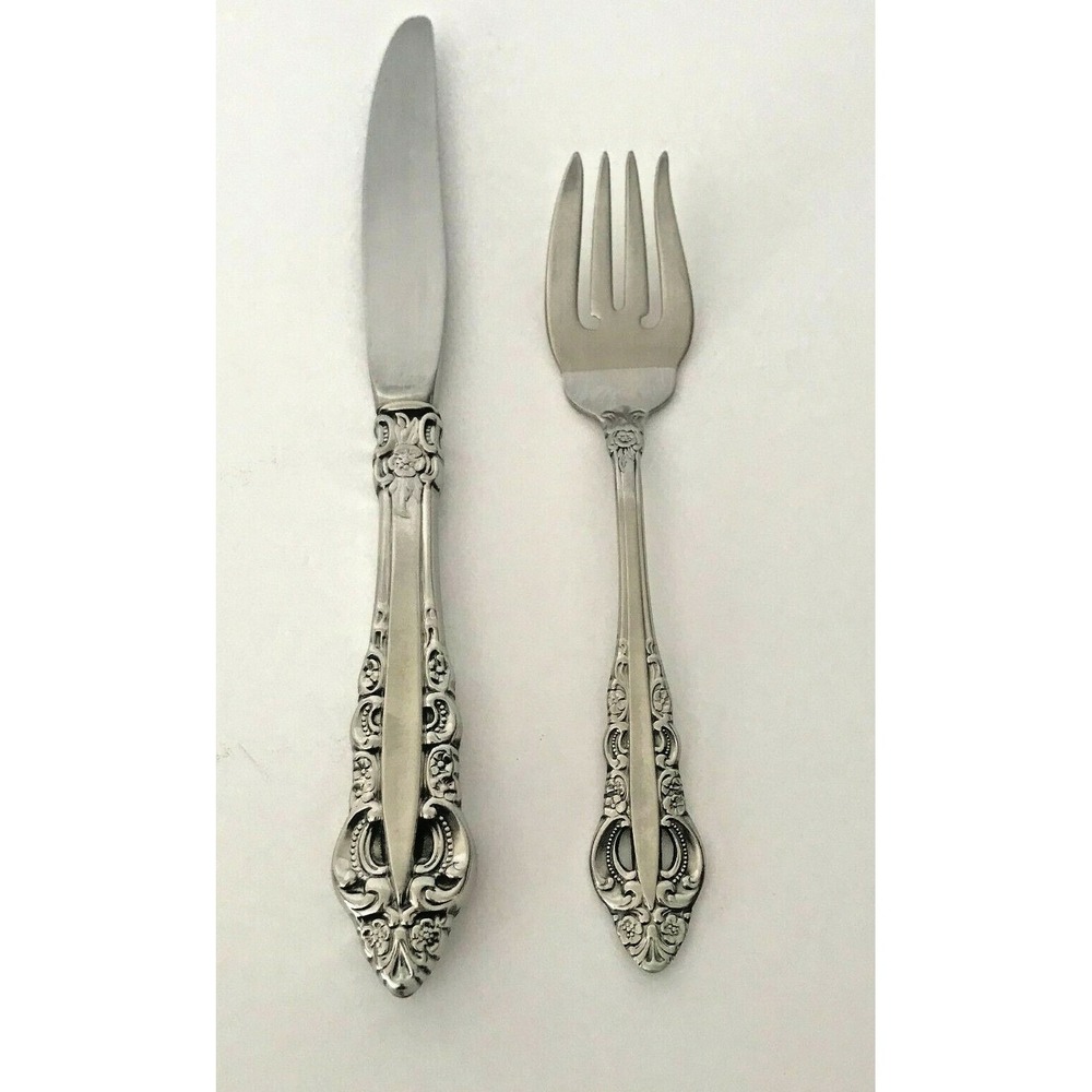 ROYAL MAJESTY BY REED & BARTON STAINLESS FLATWARE BUTTER KNIFE TEASPOON
